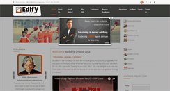 Desktop Screenshot of edifyschoolgoa.com